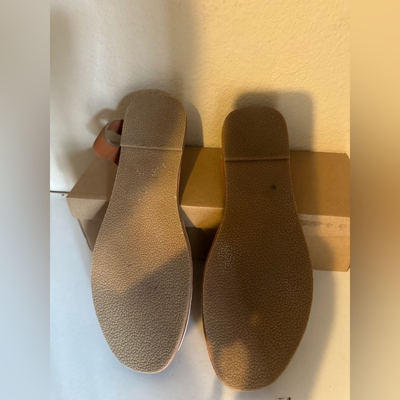 Woman sling back peep toe sandals - Picture 4 of 4